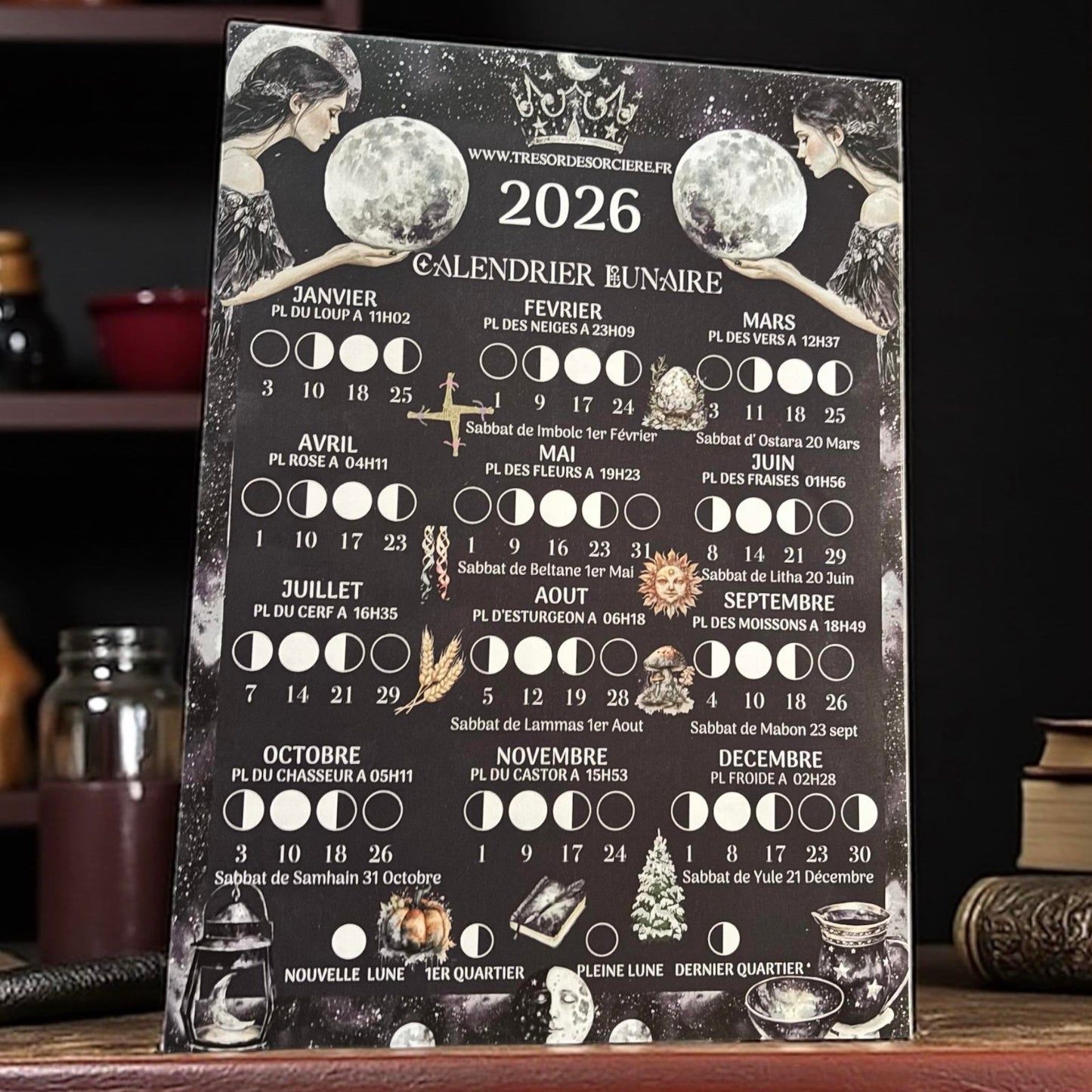 Box de Yule, witch box Yule, box sorcière, décembre 2025