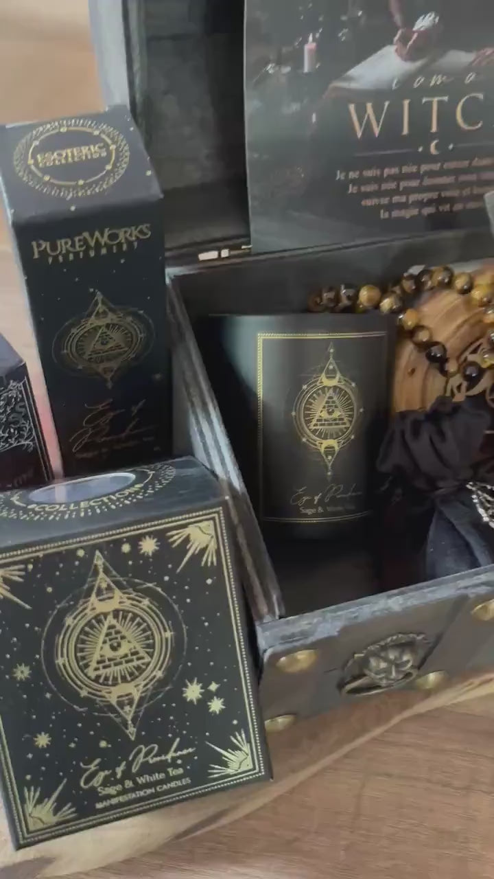 Coffret cadeau ésotérique, vidéo présentation box sorcière