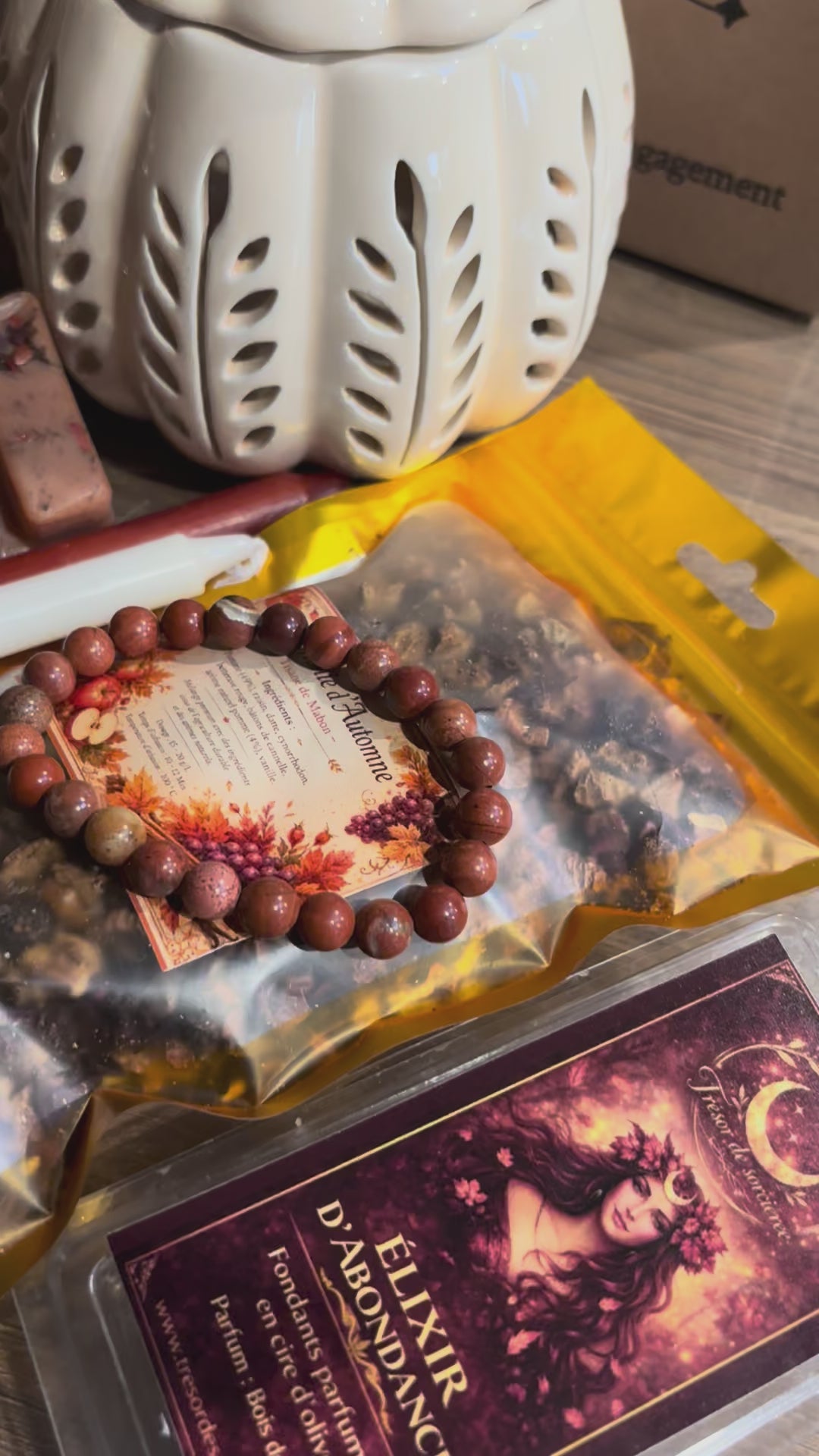 Box de Mabon, vidéo déballage contenu
