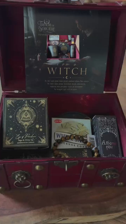 Coffret cadeau ésotérique, vidéo présentation box sorcière
