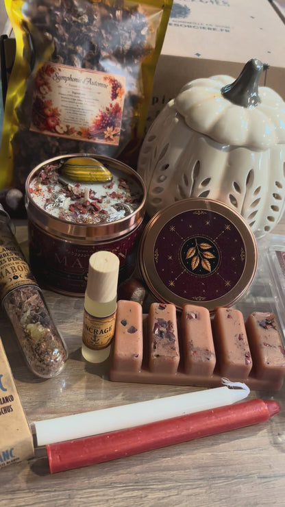 Box de Mabon, vidéo présentation rituel équinoxe