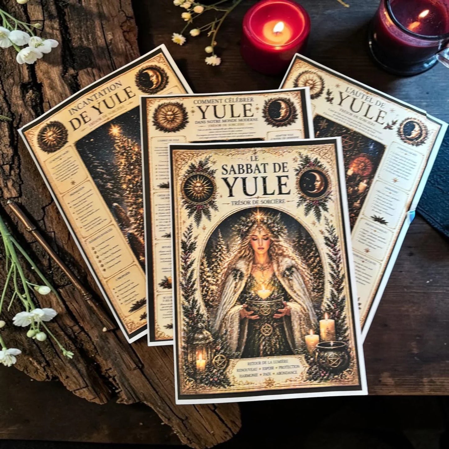 Téléchargement grimoire 15 pages "le sabbat de Yule"