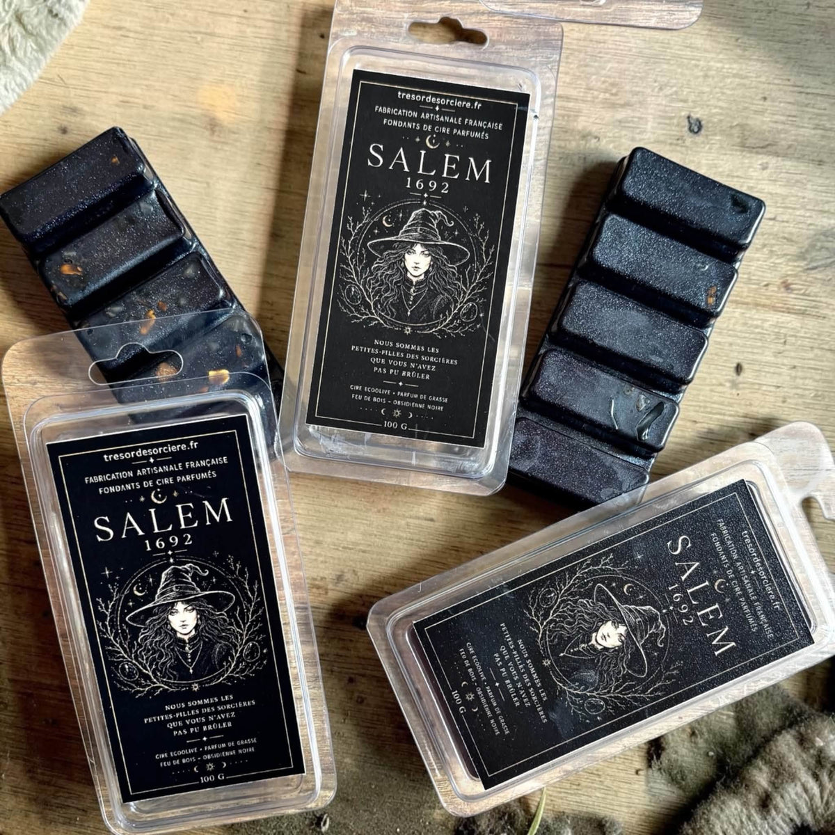 Fondants parfumés "Salem 1692"