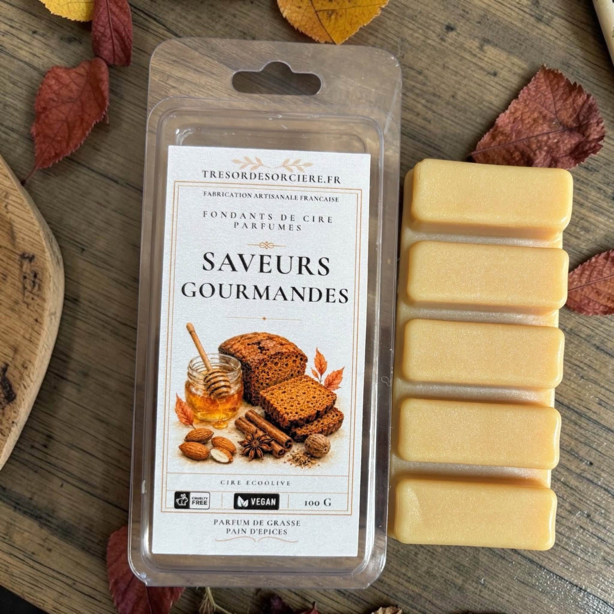 fondants parfumés pain d'épice