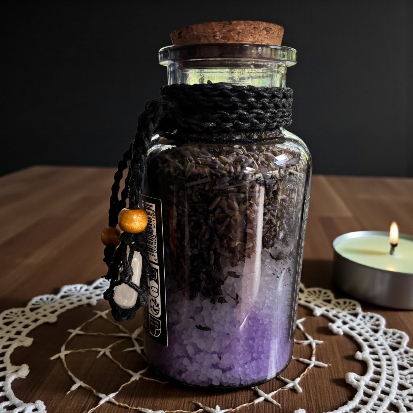 Rituel de Bain, sel de bain purifiant, sels de bain sorcière
