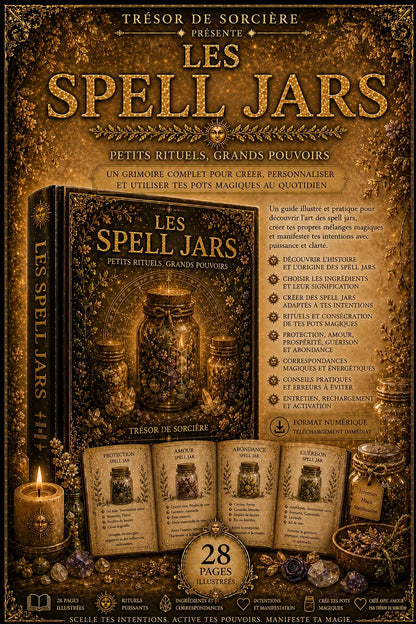 Grimoire numérique Les Spell Jars, couverture