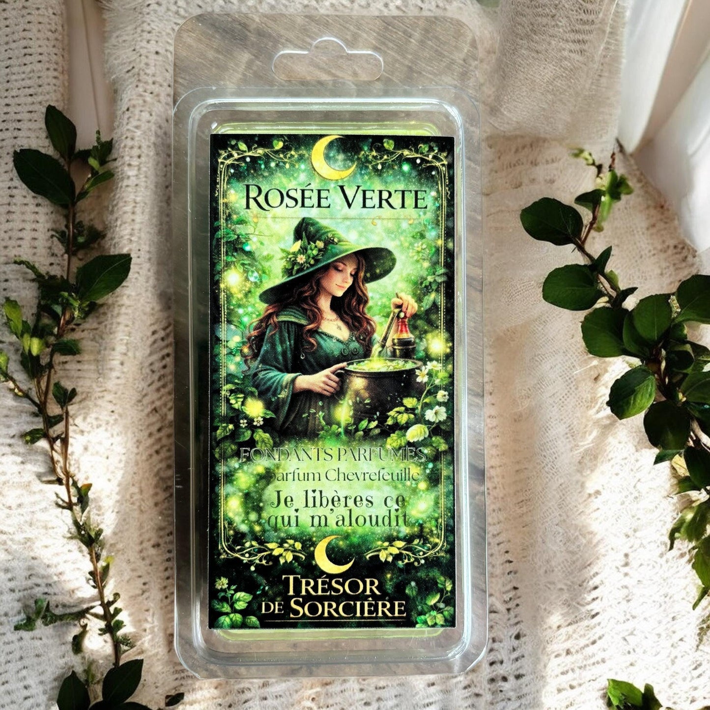 coffret fondants de cire parfumés, fondants Ostara, fondants magiques, fondants sorcière, fondants witchy