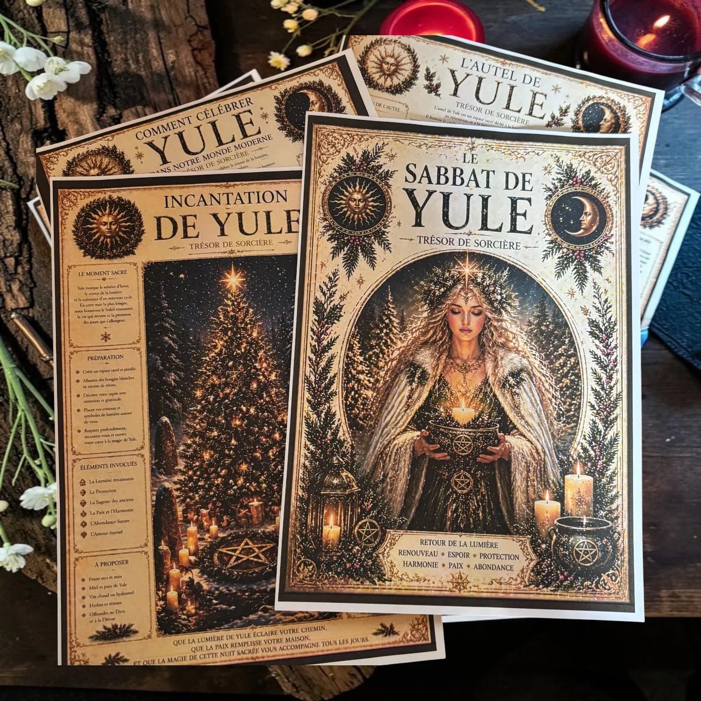 grimoire numérique sabbat de yule