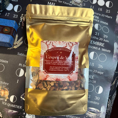 Box de Yule, witch box Yule, box sorcière,  box spirituelle, décembre 2025