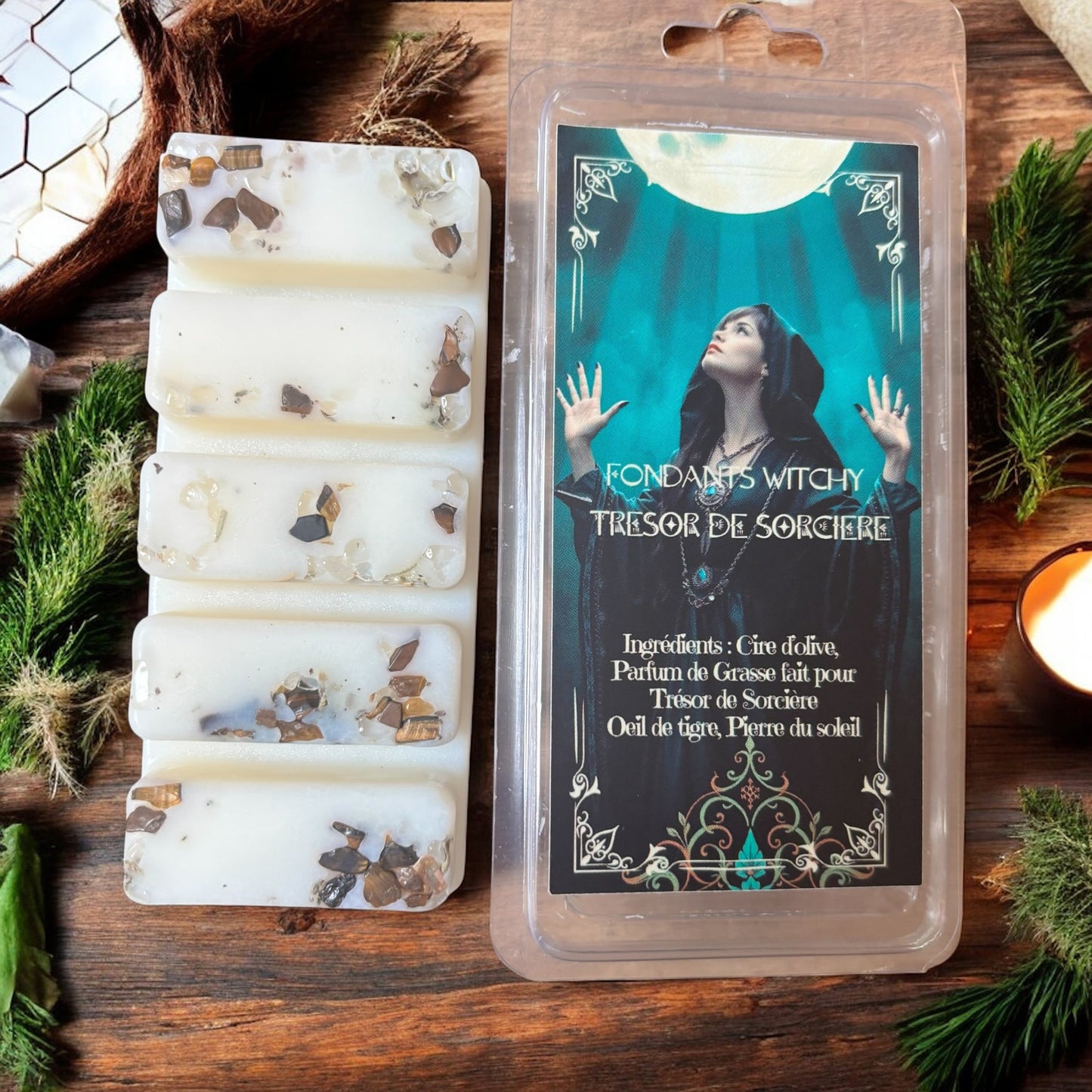 Fondants parfumés Trésor de sorcière