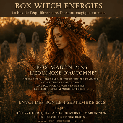 witch box mabon, box sorcière mabon, box mabon